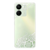Silikonové pouzdro iSaprio - Xiaomi Redmi 13C / Poco C65 - White Lace 02 (Odolný silikonový kryt, obal, pouzdro iSaprio - Xiaomi Redmi 13C / Poco C65 - White Lace 02 - skvělá ochrana a pružnost, stylo