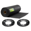 Agrotextília - Agrotextile 1,6x100m pre buriny + 100 UV vysoké podpätky (Agrotextile 1,6x100m pre buriny + 100 UV vysoké podpätky)