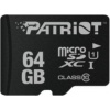 PATRIOT Patriot/micro SDXC/64GB/UHS-I U1 / Class 10