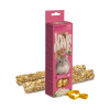Little One tyčinky pre hlodavce s fúkanými burizónmi a orechmi 2x 55 g