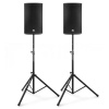 Power Dynamics PD410A Set reproboxů 1600W se stativy