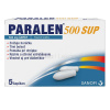 Paralen 500 SUP sup.5 x 500 mg 5 rektálnych čapíkov