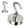 Neodymový magnetický držiak Hunter 25x8 mm s háčikom, nosnosť 22 kg