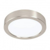 LED stropné svietidlo Eglo Fueva 5, kruh, 16 cm, teplá biela (99218) kovové