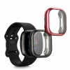 2x Púzdro kwmobile Fitbit Versa 4 / Sense 2 růžová