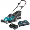 Kosačka elektrická - Kosačka MAKITA 2x18V 2 x 5,0Ah DLM431PT2 50L (Kosačka elektrická - Kosačka MAKITA 2x18V 2 x 5,0Ah DLM431PT2 50L)
