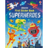 First Sticker Book Superheroes