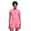 ADIDAS-W Z.N.E. TEE-IM4915-pink fusion Ružová XS