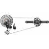SRAM XX Eagle AXS T-Type sada, 32T, 10-52T, 1x12 175mm