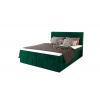 Čalúnená posteľ boxspring HAMAN 2 - monolith 37 / 180x200