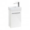 Villeroy & Boch Avento - Umývadlová skrinka, 34x51x20 cm, 1 dvierka, Crystal White A87601B4