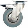 Vorel Vorel Koliesko otočné, gumové s brzdou 45kg 100/26/134mm