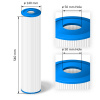 Crystalline Pool Spa Filter Filtračné kartuše SC791