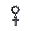 Ruženec: desiatok - čierne guľôčky - FR47-7