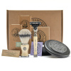 Darčeková sada mydla, štetky a Mach 3 strojčeka na holenie CAPTAIN FAWCETT Shaving gift set