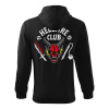 Černá mikina Stranger Things - Hellfire Club Velikost: M