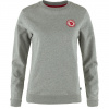 Fjällräven 1960 Logo Badge Sweater Woman Grey-Melange - S
