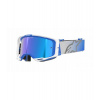 Brýle VISION 8 CORP, ALPINESTARS (modrá/bílá, zrcadlové modré plexi) 2025
