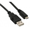 Solight SSC1301E USB 2.0 A konektor - USB B micro konektor, sáček, 1m