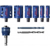 BOSCH Sada dieroviek EXPERT Tough Material, 22/25/35/40/51/68 mm, 9 ks 2608900446