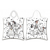 Jerry Fabrics pončo 101 Dalmatíncov 03 50 x 115 cm