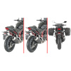 TR1206 rúrkový rýchlosundávací držiak tašiek pre Honda CB 750 Hornet (23-24), CB 500 Hornet (24), sy