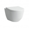 Laufen Pro Závesné WC Kompaktné, Rimless, hlboké splachovanie H8209654000001
