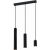 Candellux Tubo závesné svietidlo 3x25 W čierna 33-79107