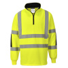 PORTWEST HI-VIS XENON RUGBY B308 / Reflexná mikina - HV žltá XS