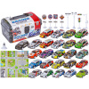 Veľká sada kovových autíčok Autíčka Autíčka , autíčka, autíčka, Kufrík