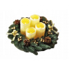 TEWA ADVENTNÝ VANEC LED KRÉM (ADVENTNÝ VENIEC TEWA, ZLATÁ LED TVORBA)