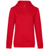 B&C Dámska mikina pre hlavu WW02Q Red 3XL