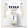 Batéria 6F22 GOLD+; 9 V; 1 ks; alkalická (6LR61) - TESLA