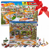 HOT WHEELS Adventný kalendár pre chlapca a dieťa 8 AUTA + príslušenstvo Mat (HOT WHEELS Adventný kalendár pre chlapca a dieťa 8 AUTA + príslušenstvo Mat)