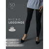 MICRO 50 DEN pančuchové legíny Lady B Čierna L 1 kus