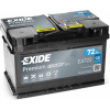 Autobatéria EXIDE Premium 72Ah, 720A