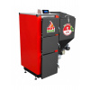 Jednofunkčné oceľové kachle Technix na drevo, eko-uhlie, jemné uhlie, pelety, čierne uhlie 15 kW (Pecný kotol HOTMAX Kotly Technix 15 kW SV200 MOŽNOSŤ ECO-PEA MAX NÁKLADY)