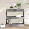 zahrada-XL Knižnica/deliaca stena sivý dub sonoma 80x30x72 cm 813615