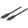 Manhattan 355223 USB 2.0, propojovací, 1cm, černý