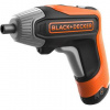 Skrutkovač Black and Decker BCF611CK-QW Marok s rýchlonabíjačkou a praktickým úložným boxom 3,6 V/1,5 Ah Black & Decker