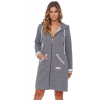 Dámsky župan na zips Doctor Nap SMZ.4508 Farba: Sivá, Veľkosť: M