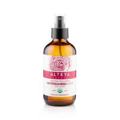 Alteya Organics Ružová voda Bio z ruže stolistej (Rosa Centifolia) 240 ml SKLO 240ml
