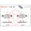 BREMBO Sada brzdových platničiek kotúčovej brzdy BREMBO P 85 127