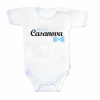 Body krátky rukáv s vtipným textom Baby Nellys, Malý Casanova, chalan, veľ. 62