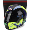 Mini helmet Mini prilba Bell prilba Casco Prilba Valentino Rossi BMW M4 Gt3 Wrt 2022 1:2 Yellow White Blue
