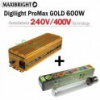 Maxibright ProMax GOLD elektronický predradník 600W, 240/400V so štvorpolohovou reguláciou Příslušenství + Sunmaster Dual Spectrum 600w 400v HPS Zľava 20%