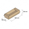 Kartónové krabice 3VVL 400x150x100mm, 25 ks