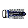 GEKO G10103 Hlavice nástrčné + ráčna 1/2