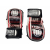 MMA rukavice P.B.W.C. Logo kožené bílé S/M