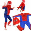 KOSTÝM SPIDERMAN KOSTÝM PAVÚK MASKA 3V1 110-116